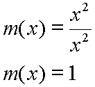 m(x)