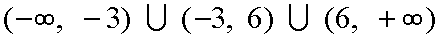 interval notation