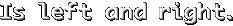 The motion of the medium is to the left or to the right.